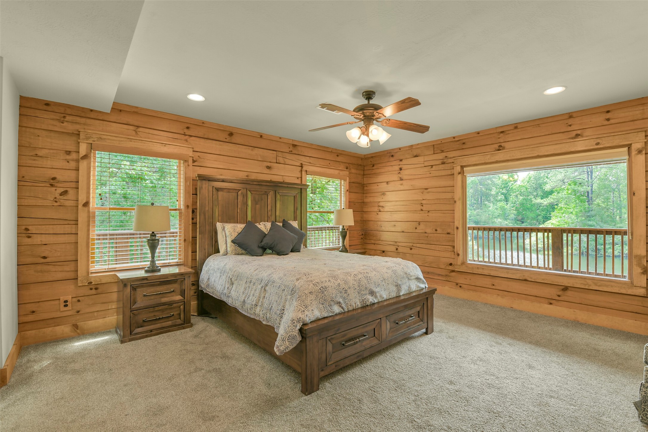 91 Bluejay Way Cleveland, TX 77327 - Photo 26 of 50 a bed sitting in a spacious bedroom next to a window