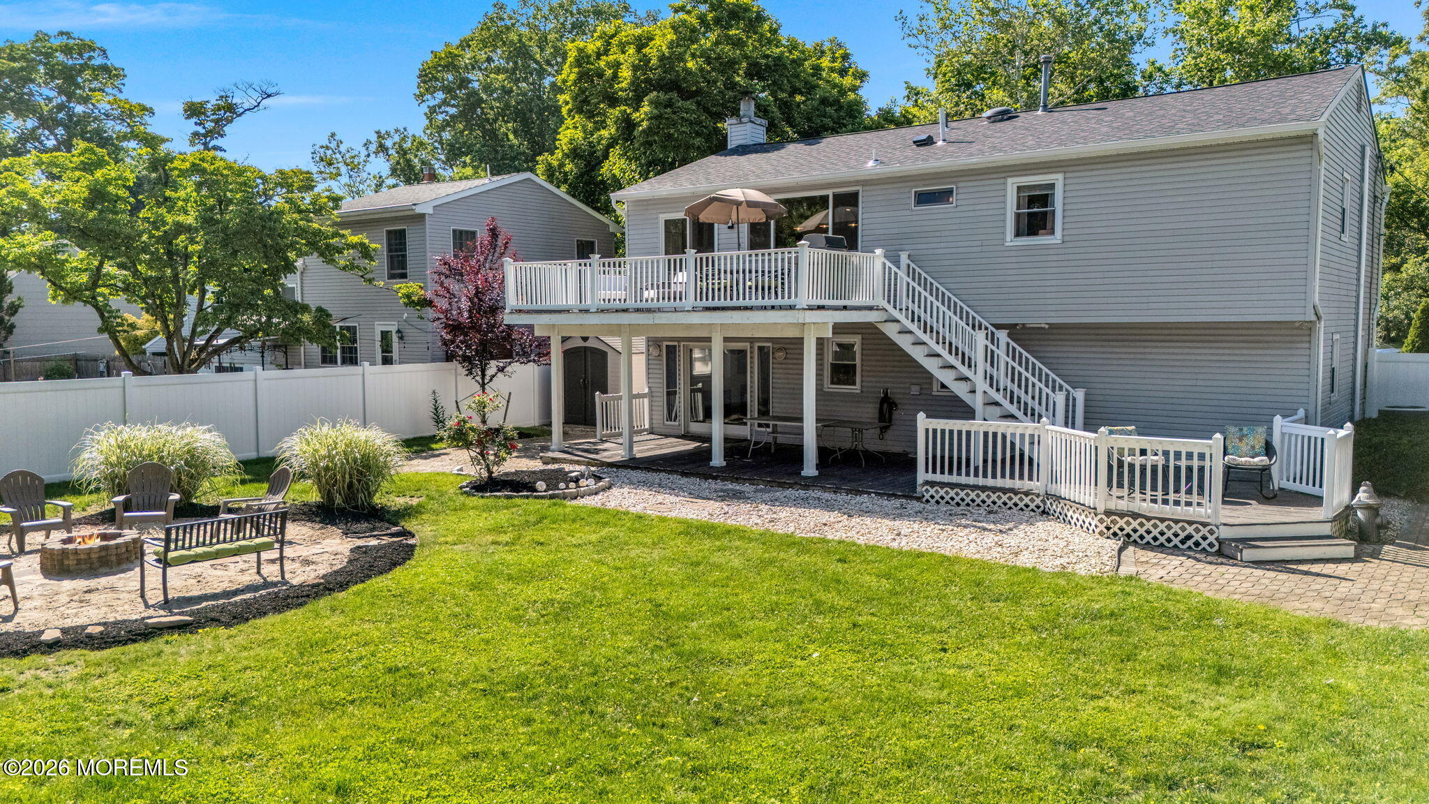 53 Field Avenue Red Bank, NJ 07701 - Photo 33 of 39 a view of a house with swimming pool and sitting area