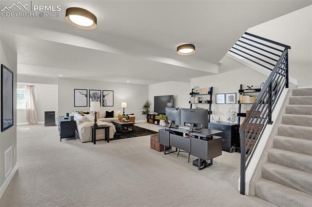 1932 Ruffino Drive Colorado Springs, CO 80921 - Photo 31 of 49 Downstairs living area