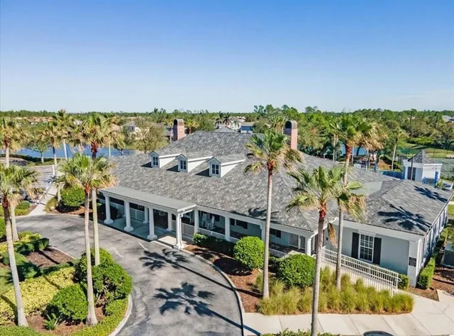 a view of a house with a outdoor space