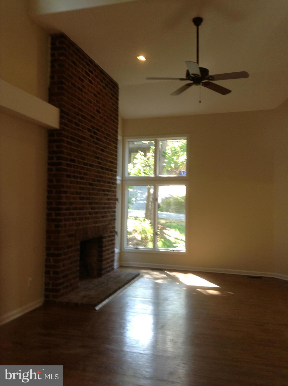 7021 Fox Chase Road New Market, MD 21774 - Photo 7 of 26 Real brick wood fireplace