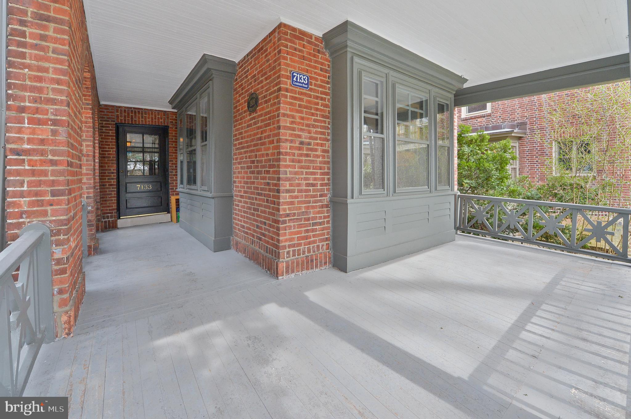 7133 Cresheim Road Philadelphia, PA 19119 - Photo 18 of 76 Front wrap around porch with front entry