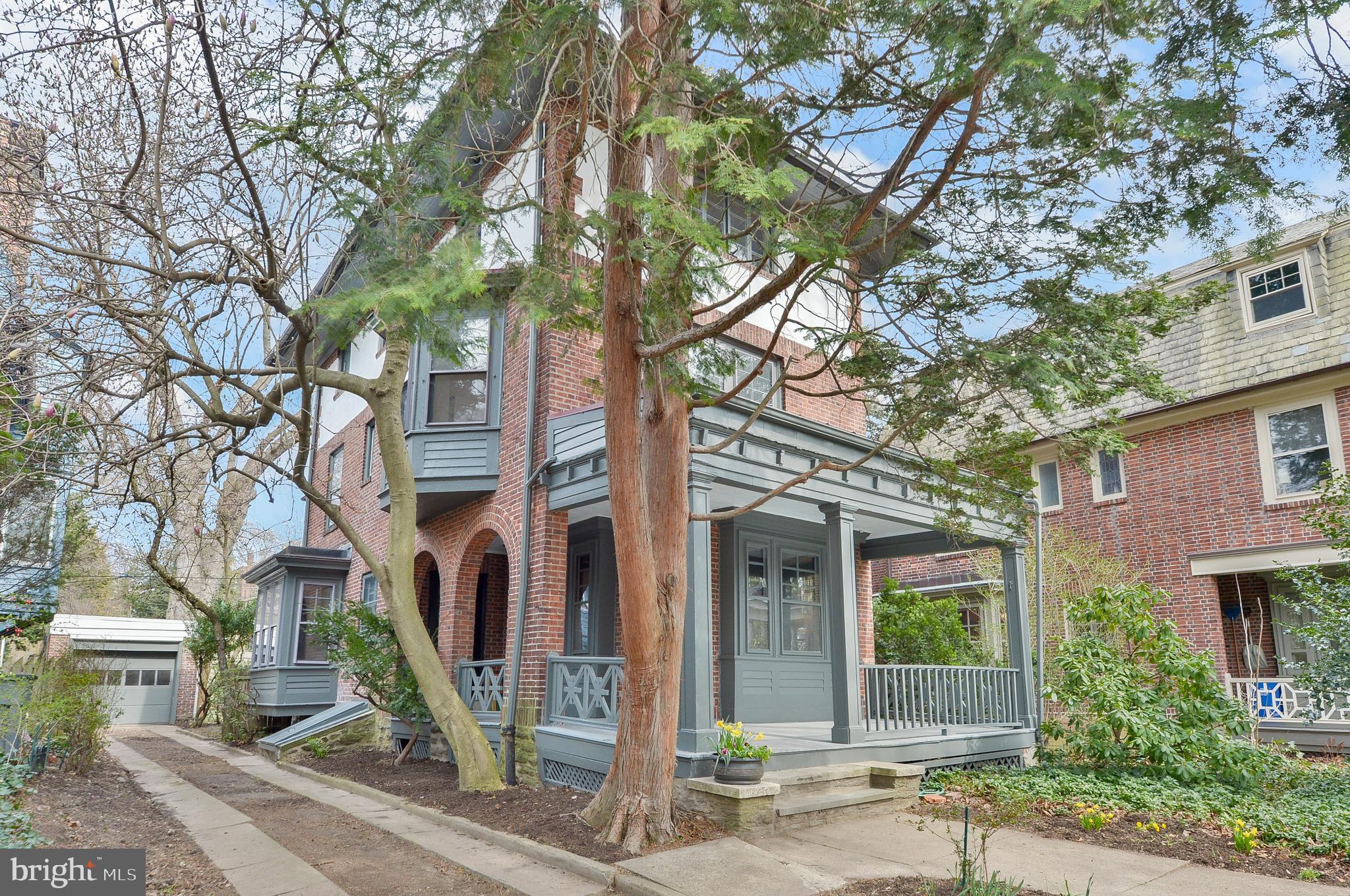 7133 Cresheim Road Philadelphia, PA 19119 - Photo 2 of 76 Left side exterior and garage