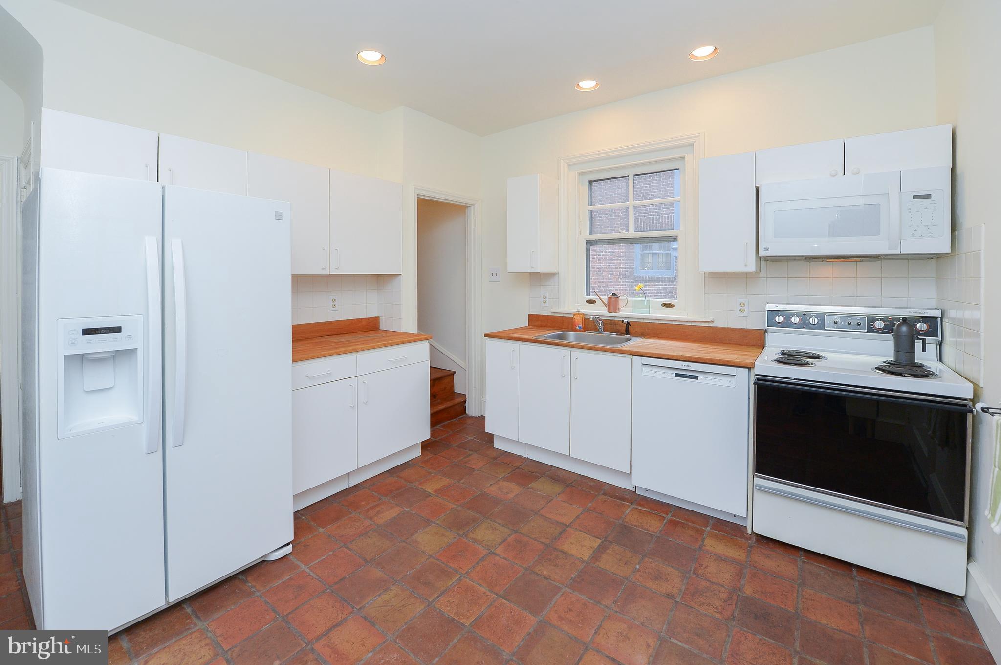 7133 Cresheim Road Philadelphia, PA 19119 - Photo 36 of 76 Kitchen has back stairs to 2nd fl rear hallway