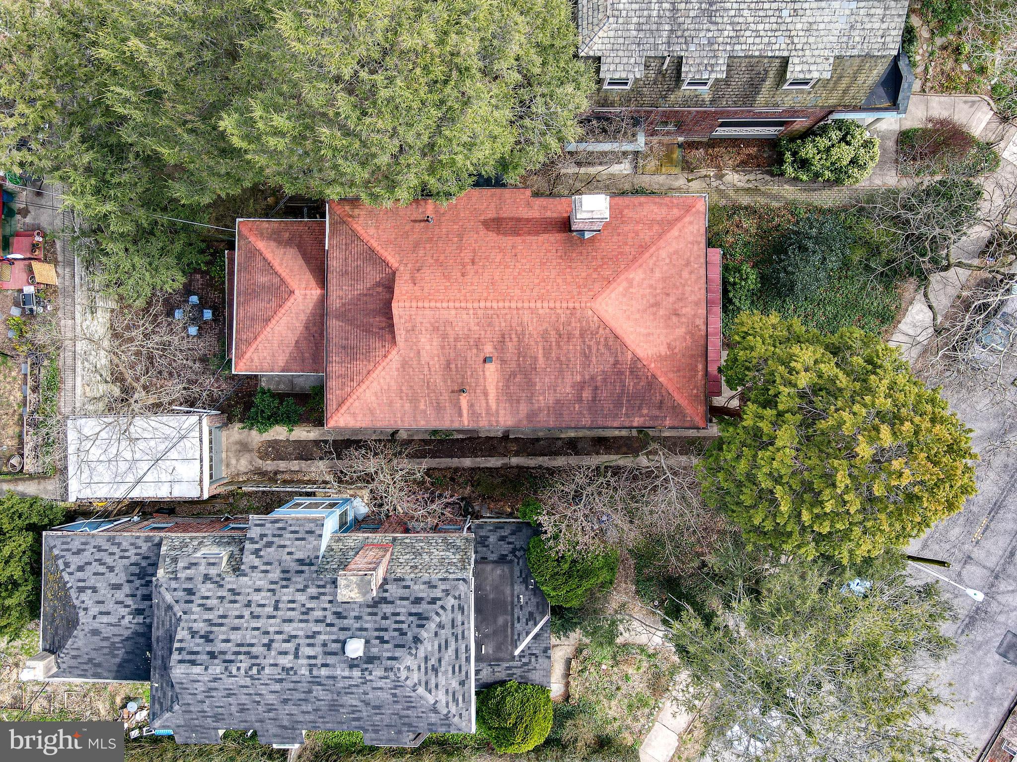 7133 Cresheim Road Philadelphia, PA 19119 - Photo 9 of 76 Aeriel view of property