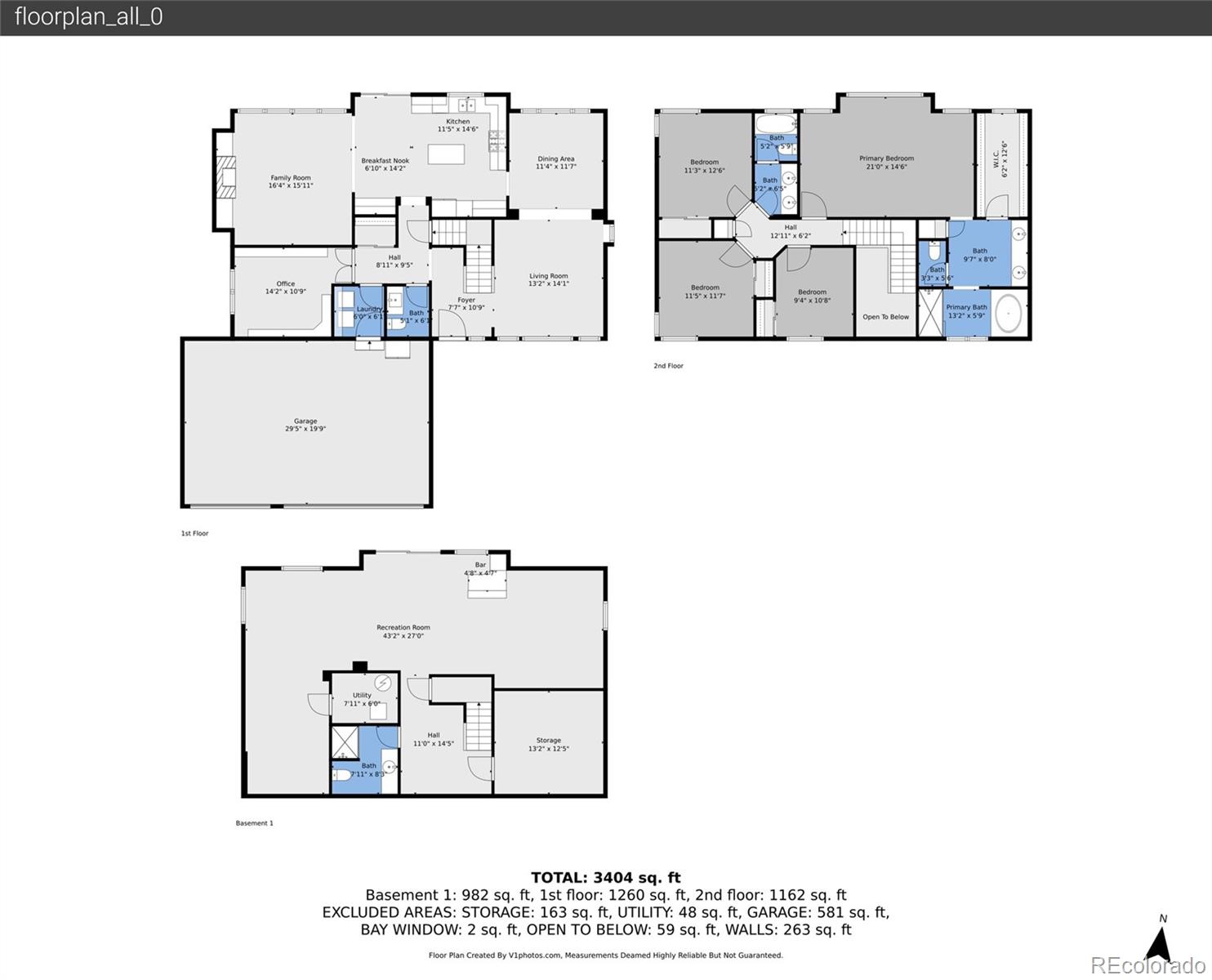 9247 Sugarstone Circle Highlands Ranch, CO 80130 - Photo 48 of 48 a picture of a floor plan