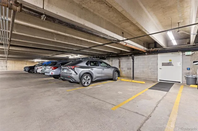 a view of a city with tall buildings