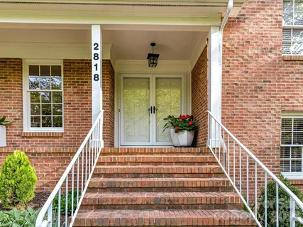 a view of a house with deck