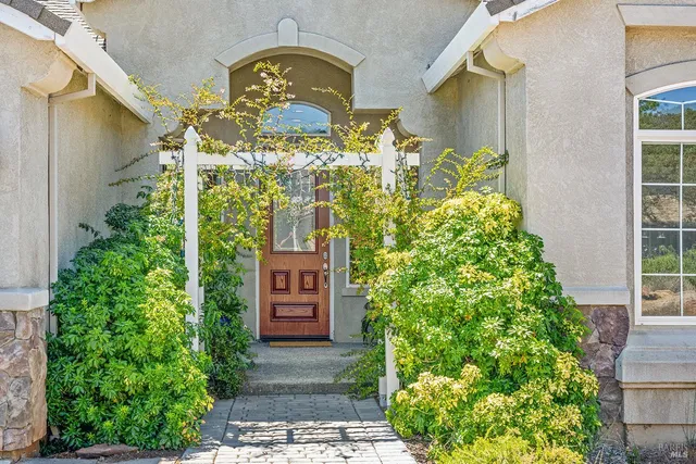 a sign that is in front of a door