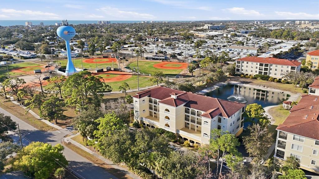 980 Cooper Street, Unit 201 Venice, FL 34285 - Photo 45 of 87 an aerial view of multiple house