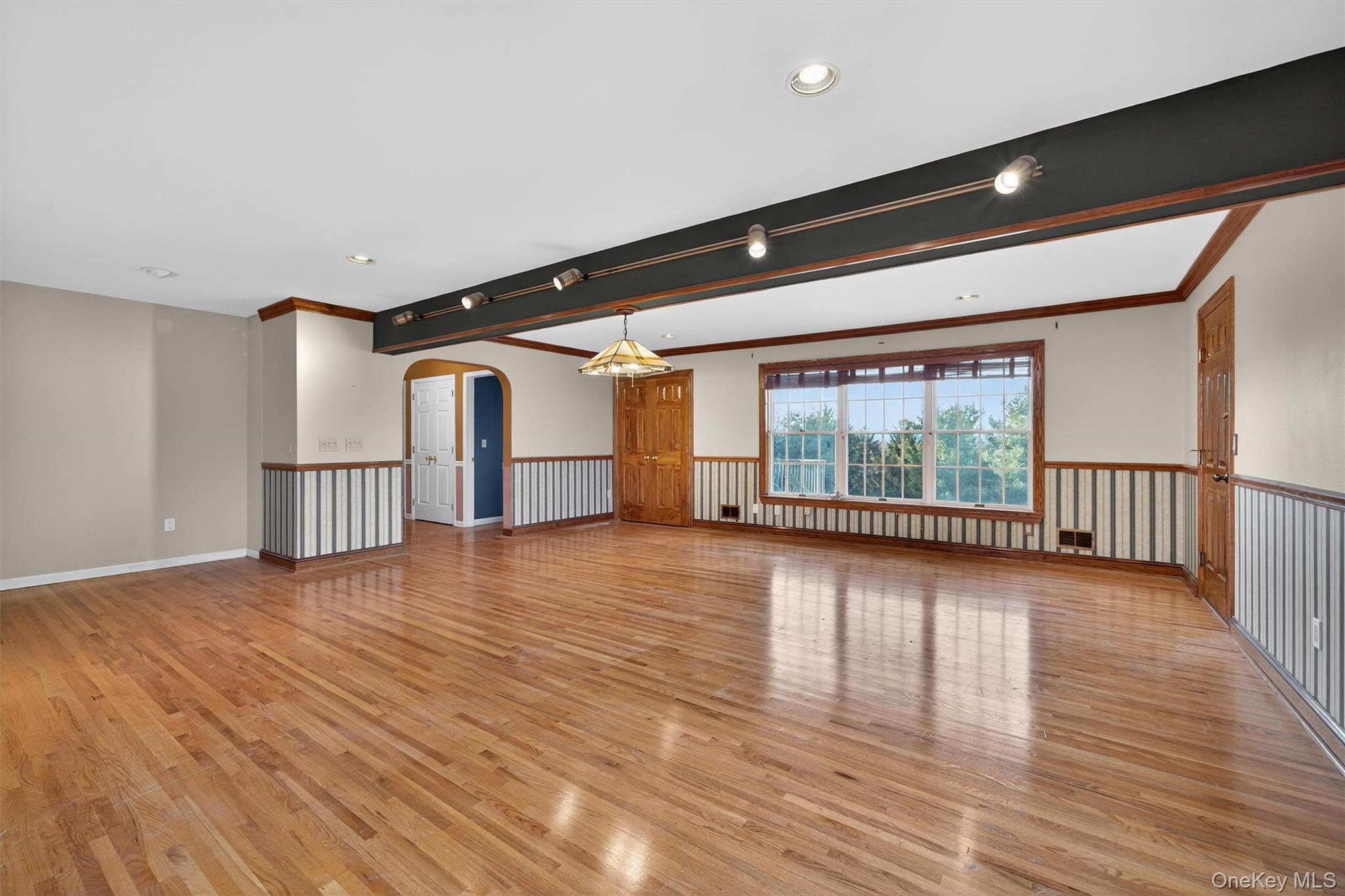 21 Jessup Road Warwick, NY 10990 - Photo 25 of 50 a view of empty room with wooden floor and fan