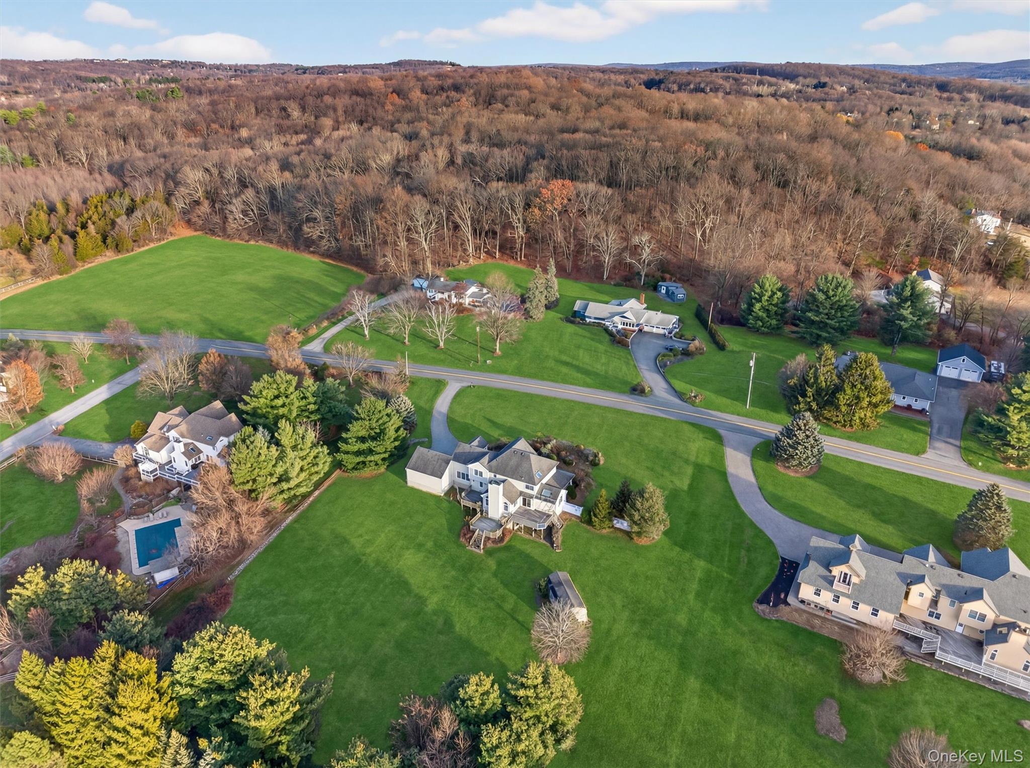21 Jessup Road Warwick, NY 10990 - Photo 50 of 50 an aerial view of a golf course with chairs