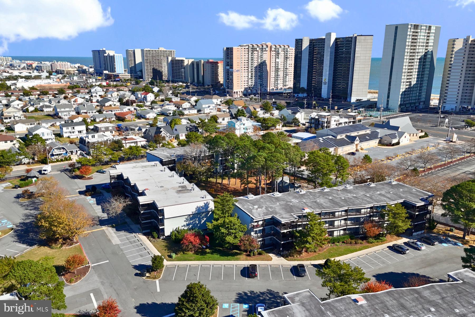 119 Old Landing Road, Unit 204J Ocean City, MD 21842 - Photo 31 of 35 a view of a city with tall buildings