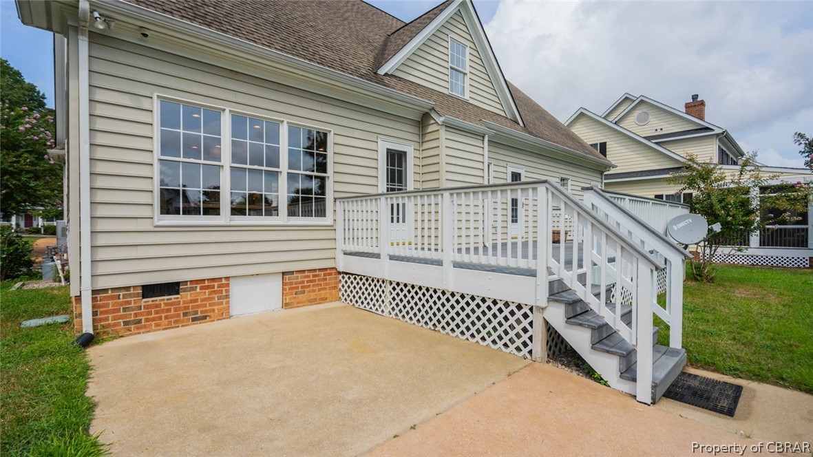 3124 Ridge Drive Toano, VA 23168 - Photo 47 of 50 Back patio for grills and outside seating.