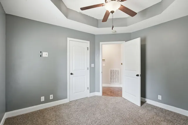 a view of a walk in closet