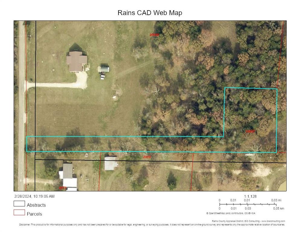 3410 County Road 3410 Emory, TX 75440 - Photo 2 of 12 Rains CAD Map Shape of property