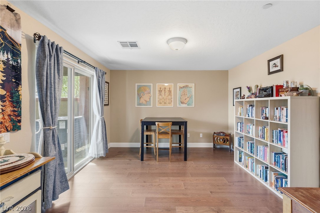 4650 Ranch House Road, Unit 126 North Las Vegas, NV 89031 - Photo 4 of 44 This versatile flex room (14'x12') on lower level is ideal for office/den or bedroom #4. Comes equipped with closet.