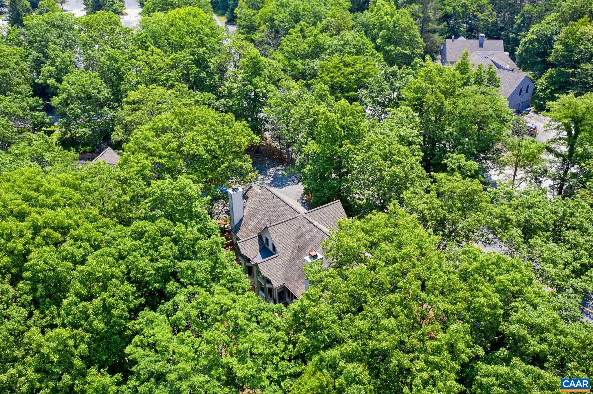 2003 Stone Rdg Wds Roseland, VA 22967 - Photo 25 of 29 an aerial view of a house with a yard