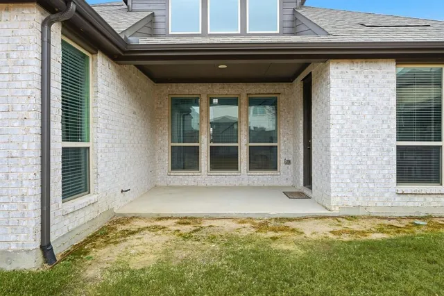 a view of the door of the house
