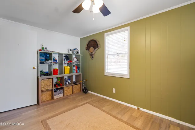 wooden floor in an empty room