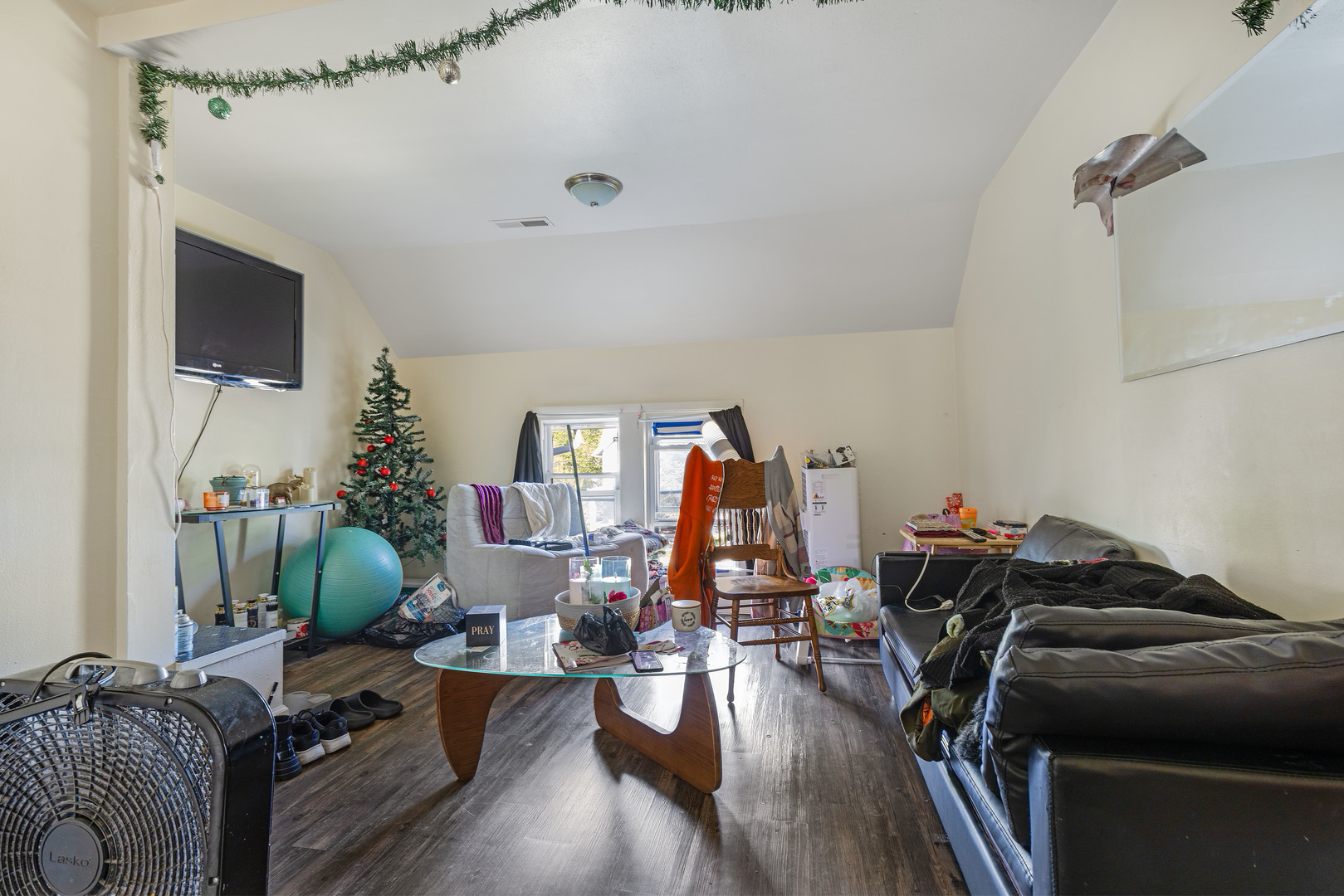 140 Summit Street Rockford, IL 61107 - Photo 7 of 9 a living room with furniture and a wooden floor