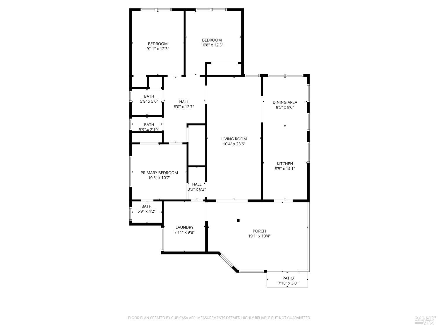 55-61 Park Road Fairfax, CA 94930 - Photo 7 of 26 a picture of floor plan