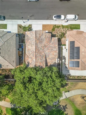 a view of a balcony with plants