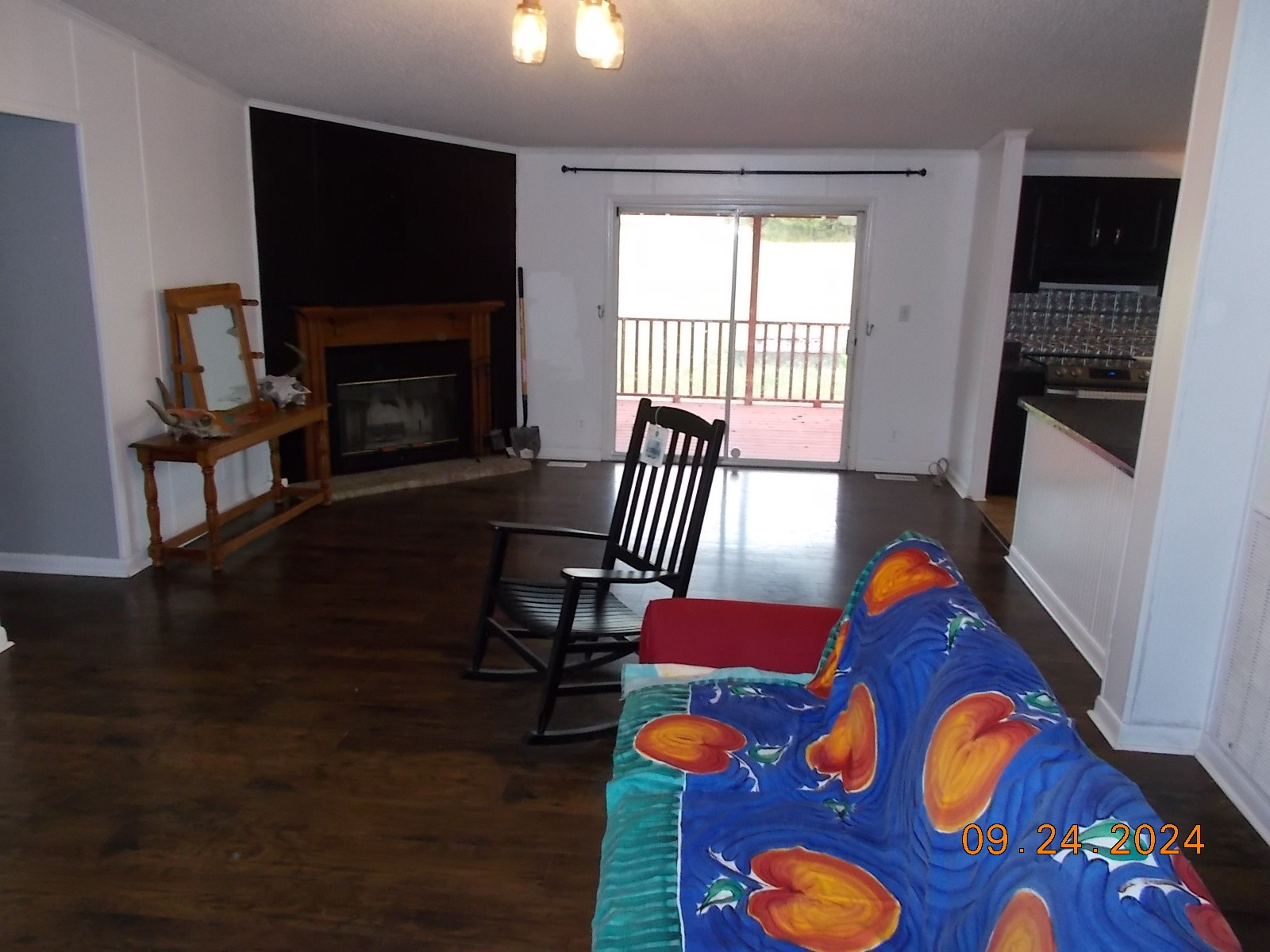 3354 Linwood Road Watertown, TN 37184 - Photo 41 of 54 a living room with furniture fireplace and flat screen tv