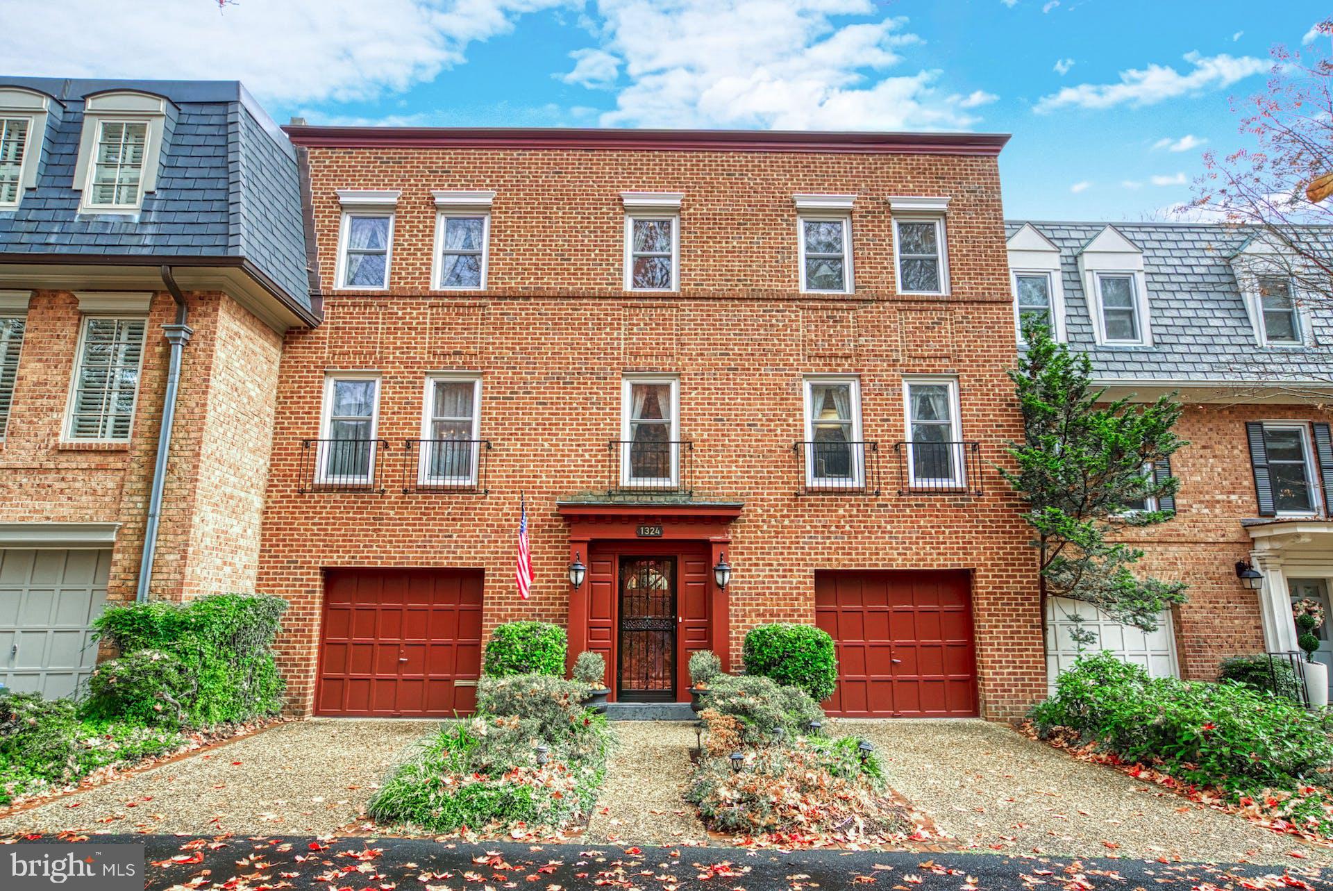 1324 Skipwith Road McLean, VA 22101 - Photo 2 of 54 Front entry and driveway spaces.