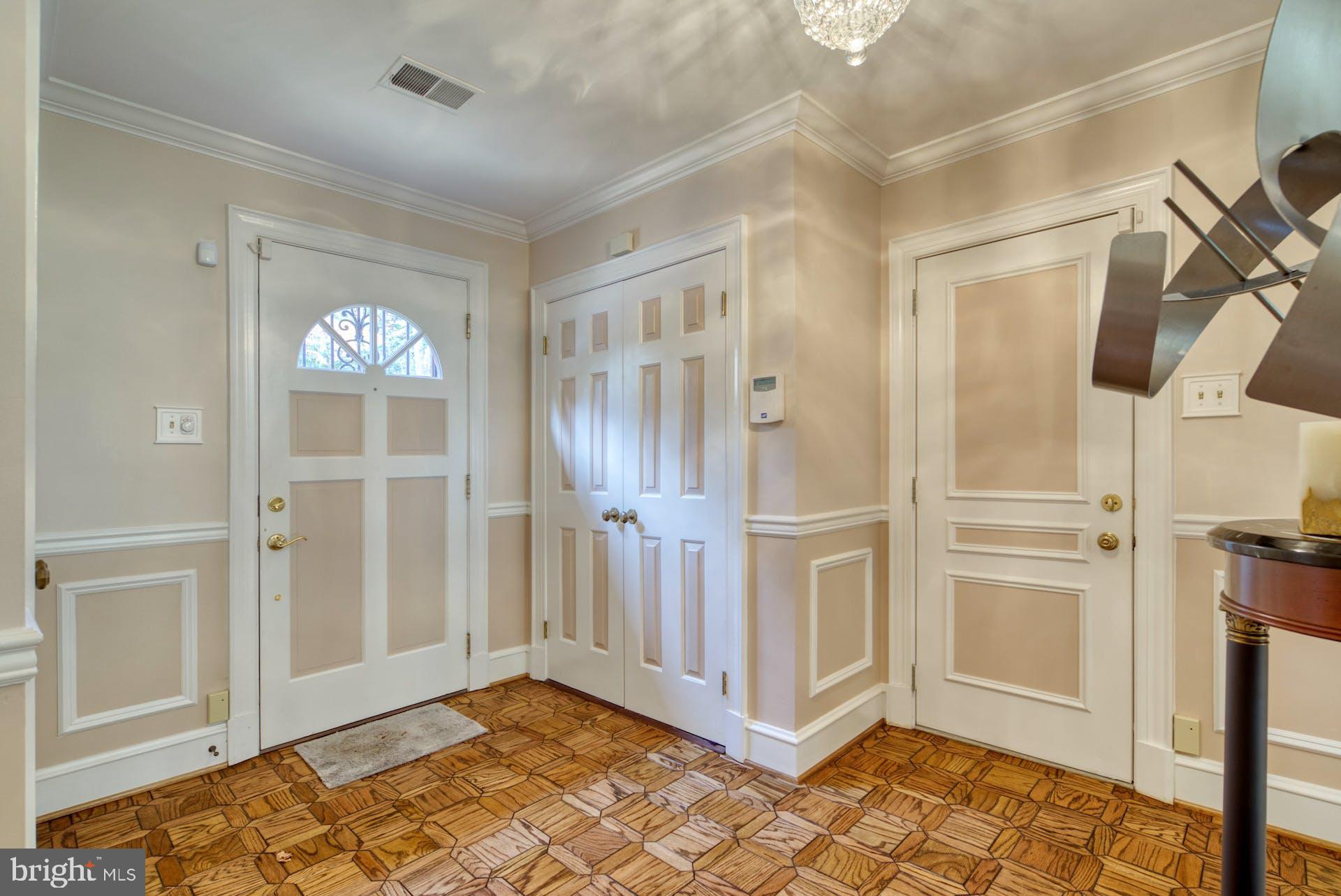 1324 Skipwith Road McLean, VA 22101 - Photo 4 of 54 Entry way with parquet hardwood floors.