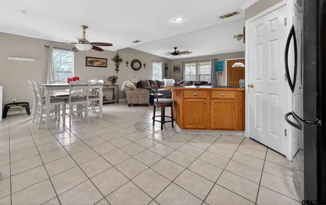 a view of outdoor space with deck and backyard