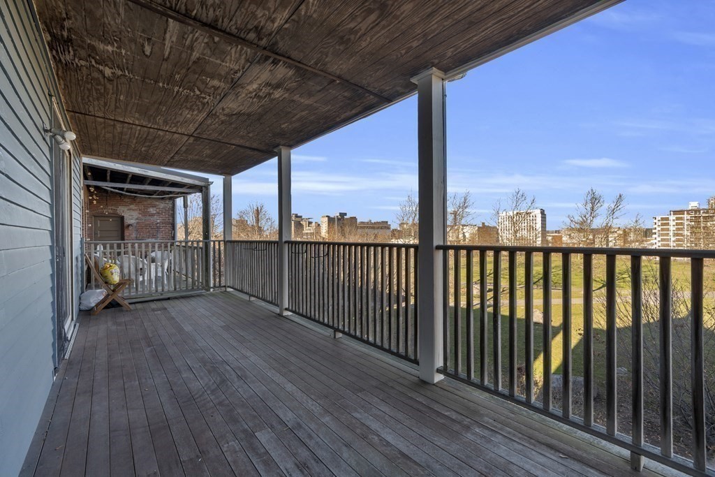 100 Calumet Street Boston, MA 02120 - Photo 31 of 42 a view of a porch with wooden floor