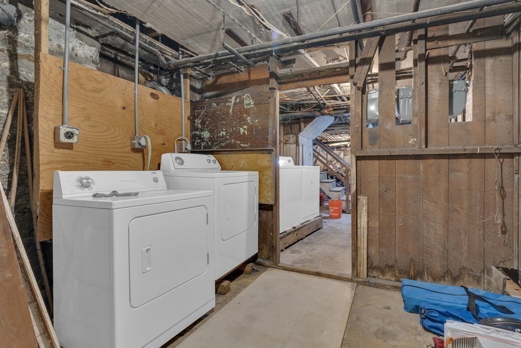 100 Calumet Street Boston, MA 02120 - Photo 37 of 42 a utility room with dryer and washer