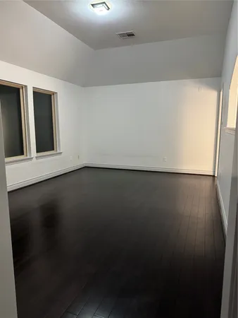 wooden floor in an empty room
