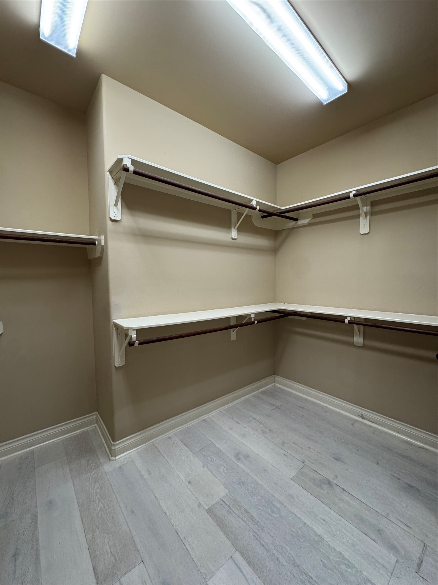 5003 Raudabaugh Drive Katy, TX 77494 - Photo 34 of 36 a view of walk in closet with empty racks