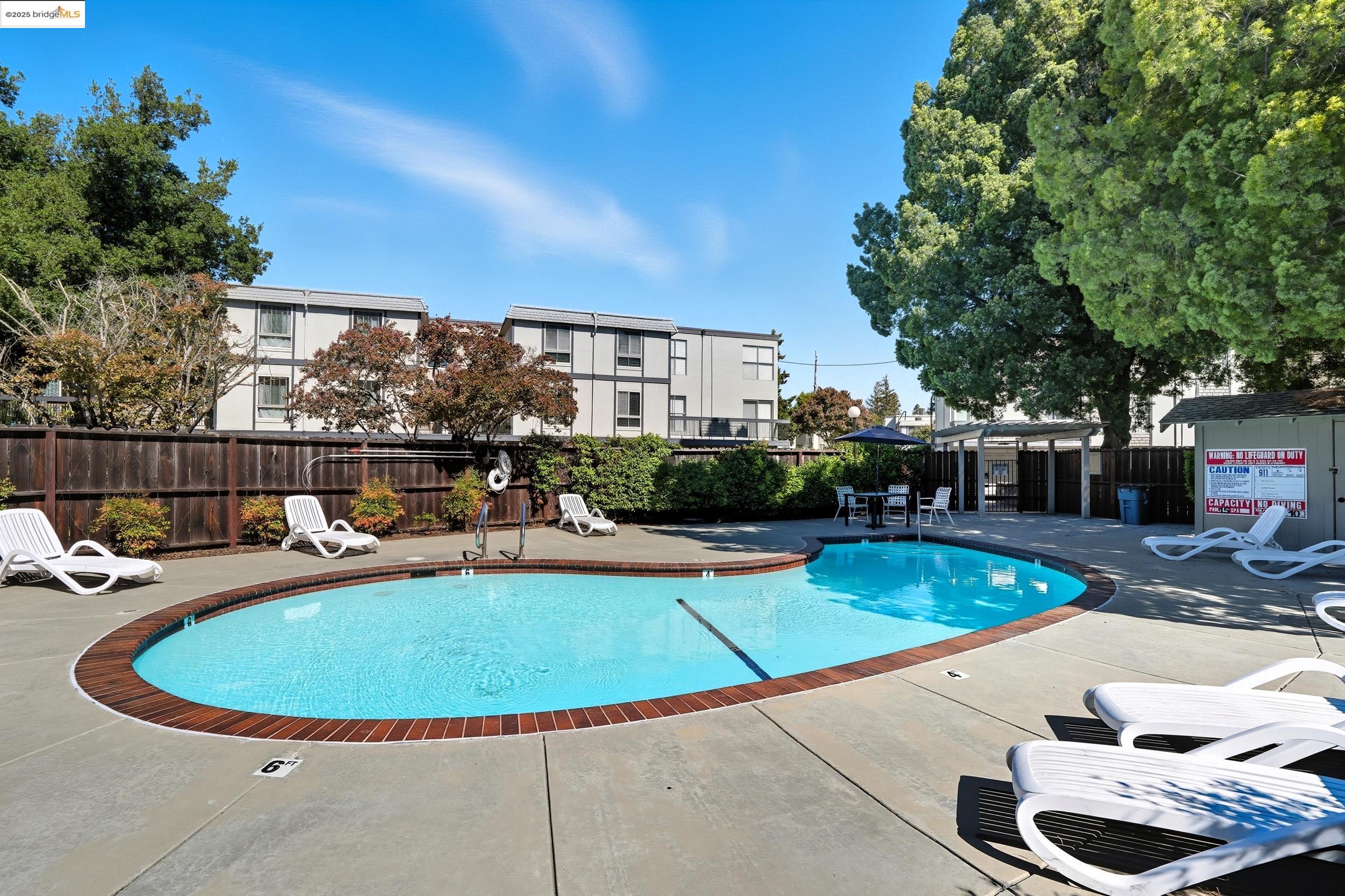 2036 Sierra Road, Unit 2 Concord, CA 94518 - Photo 28 of 32 Community pool with a patio and a gazebo