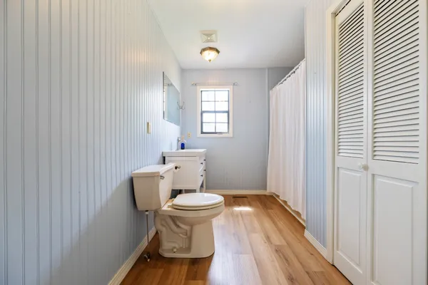 a bathroom with a sink and a toilet