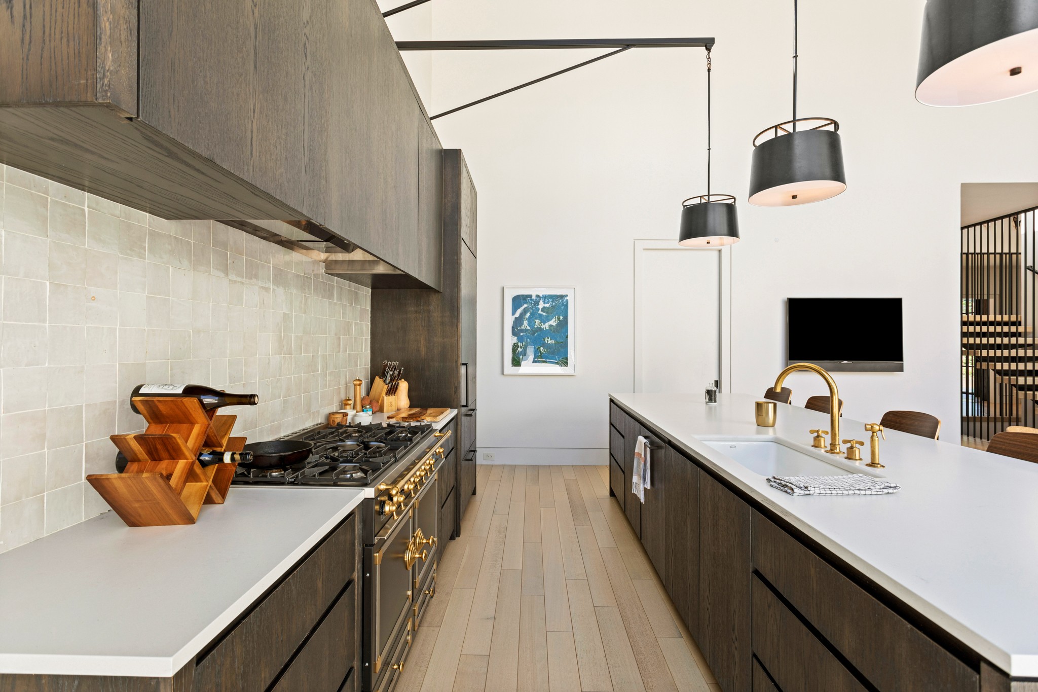 960 Overton Lea Road Nashville, TN 37220 - Photo 12 of 50 a kitchen with a sink and cabinets