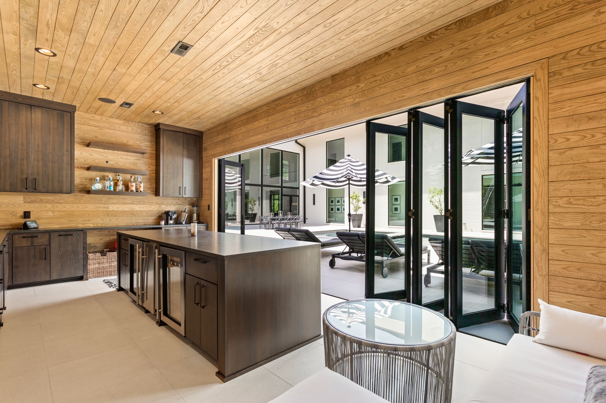 960 Overton Lea Road Nashville, TN 37220 - Photo 44 of 50 a kitchen with a stove and a white cabinets