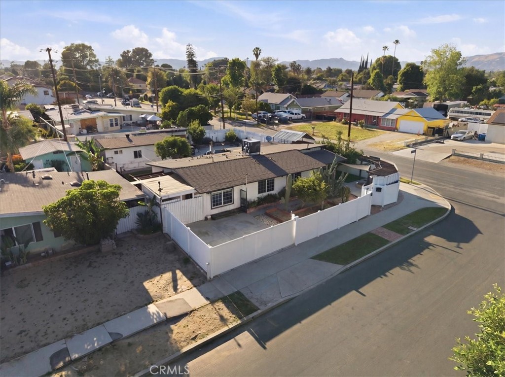7959 Bothwell Road Reseda, CA 91335 - Photo 60 of 60 an aerial view of a house with a yard swimming pool and outdoor seating