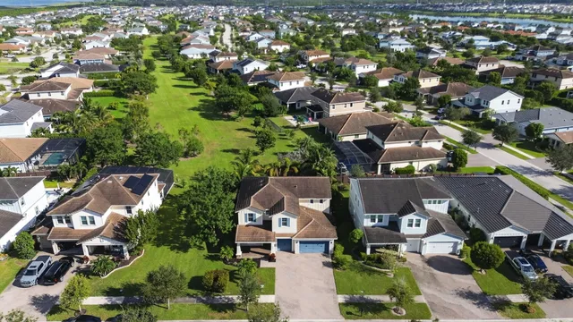 a view of a lake with a building in the background