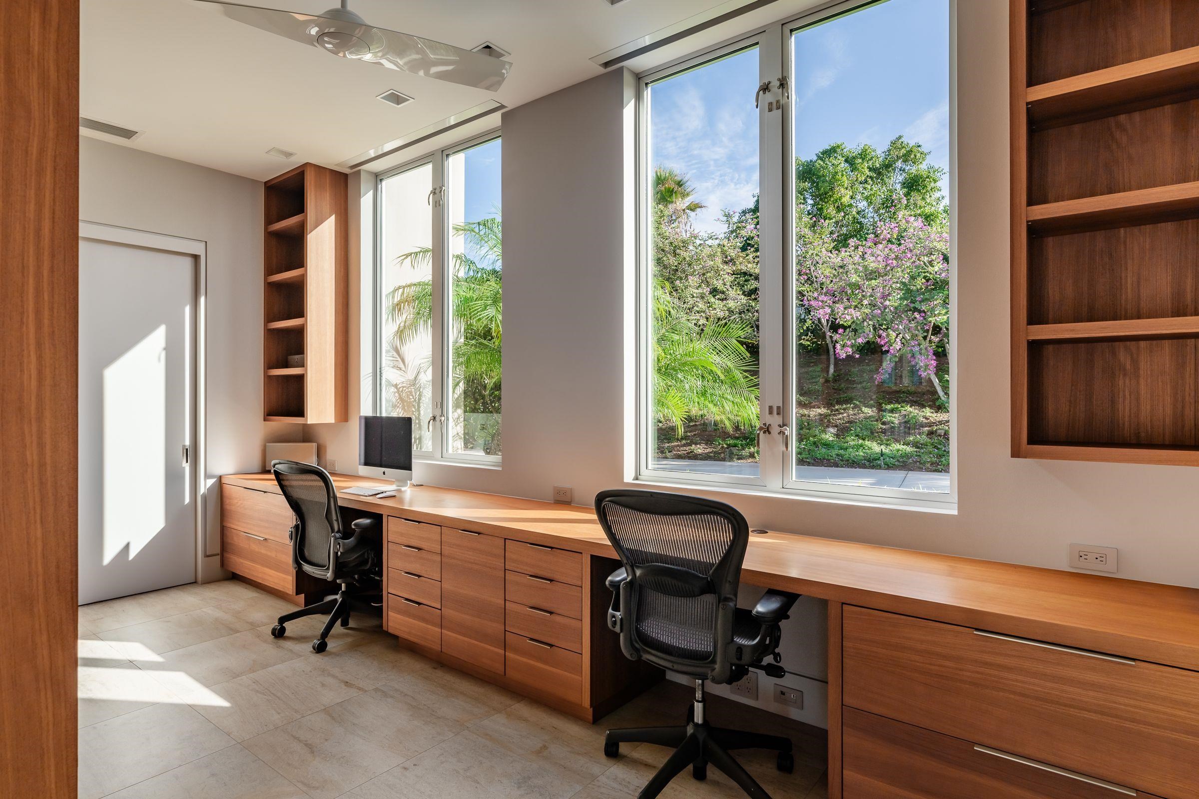 936 Punakea Loop Lahaina, HI 96761 - Photo 21 of 35 a view of a workspace with furniture and a window