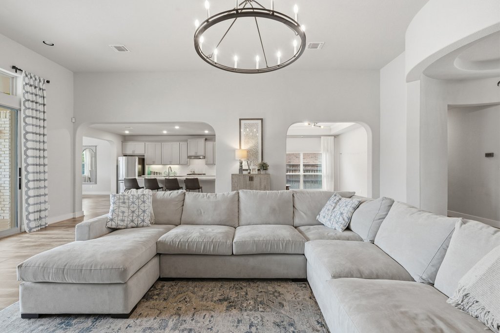 191 Tabago Court Austin, TX 78737 - Photo 7 of 40 a living room with furniture and a large window