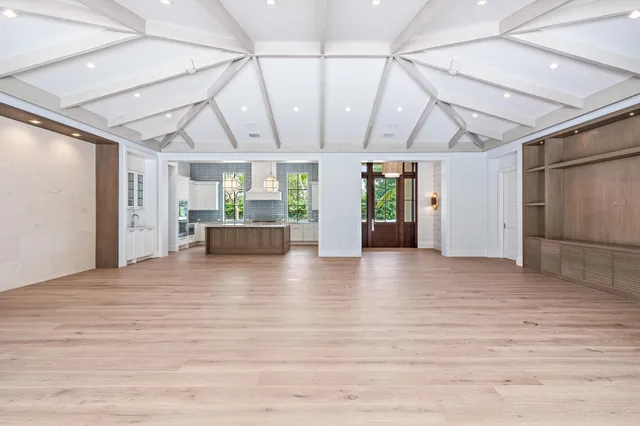a view of a livingroom with a furniture