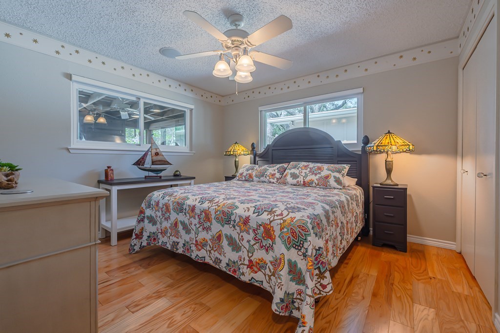 9 Sandra Drive Fulton, TX 78382 - Photo 18 of 35 a bedroom with a bed and window