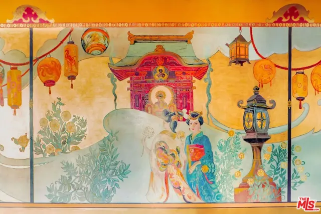 a bed room with a bed