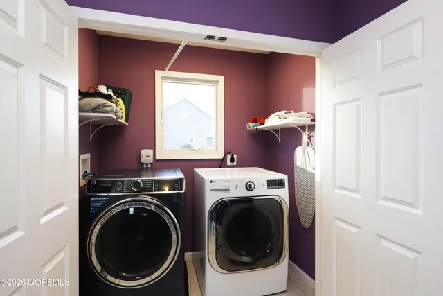 a bathroom with a tub