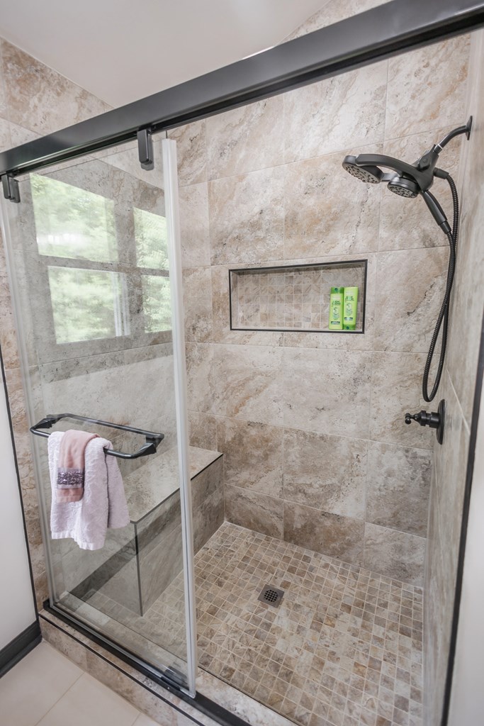 2 Watson Gap Road Mineral Bluff, GA 30559 - Photo 49 of 80 a bathroom with a shower