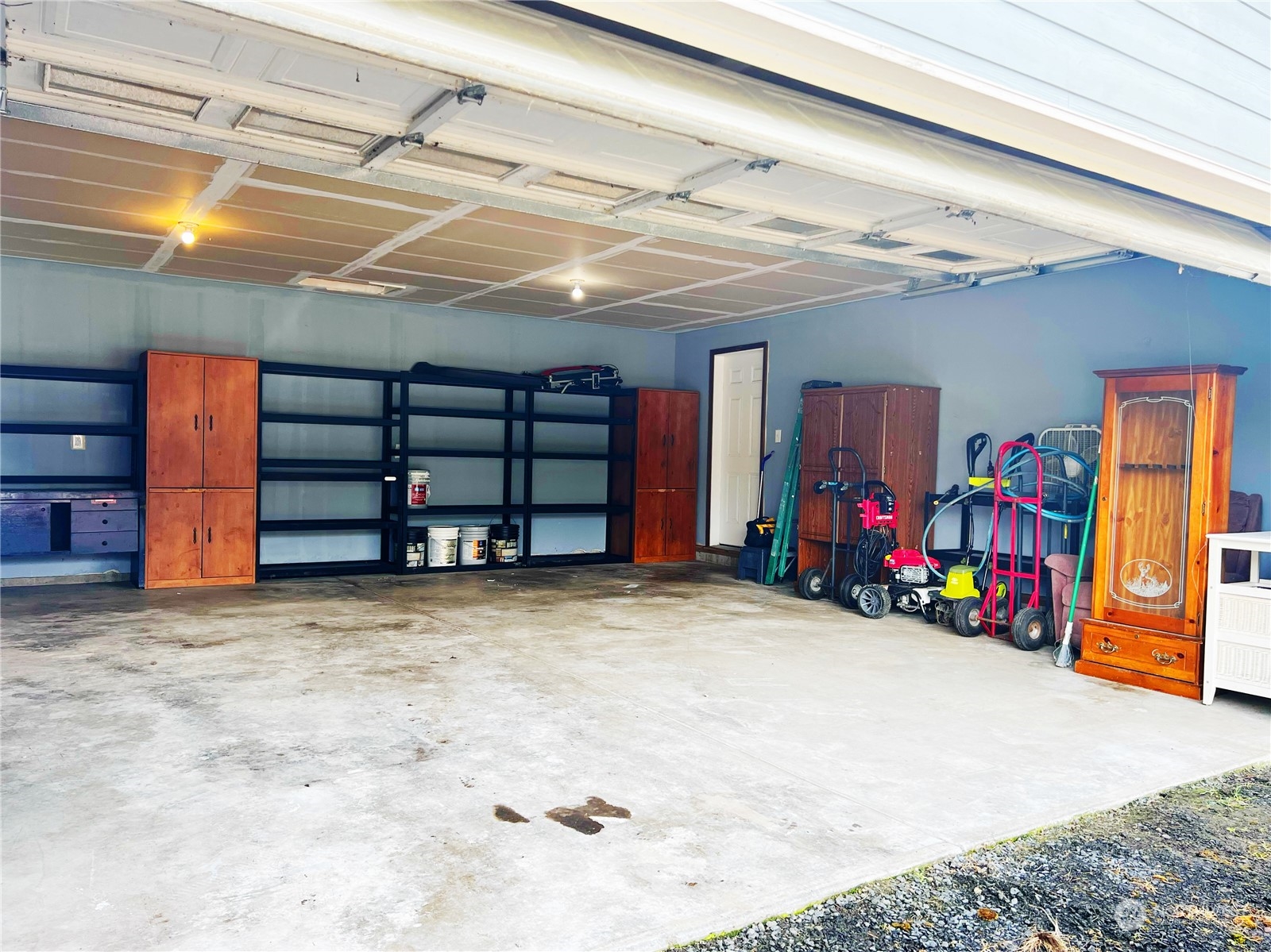 742 East Thornton Road Shelton, WA 98584 - Photo 35 of 39 a view of a garage with storage