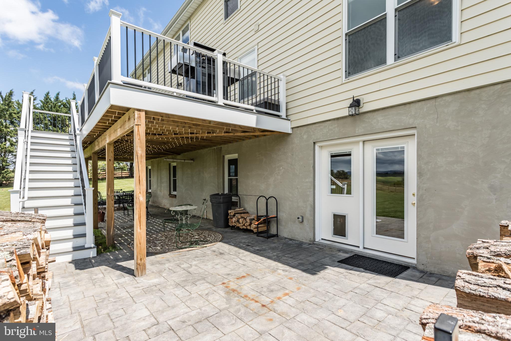 660 Germany Road Stephens City, VA 22655 - Photo 76 of 98 Rear Lower Level Patio